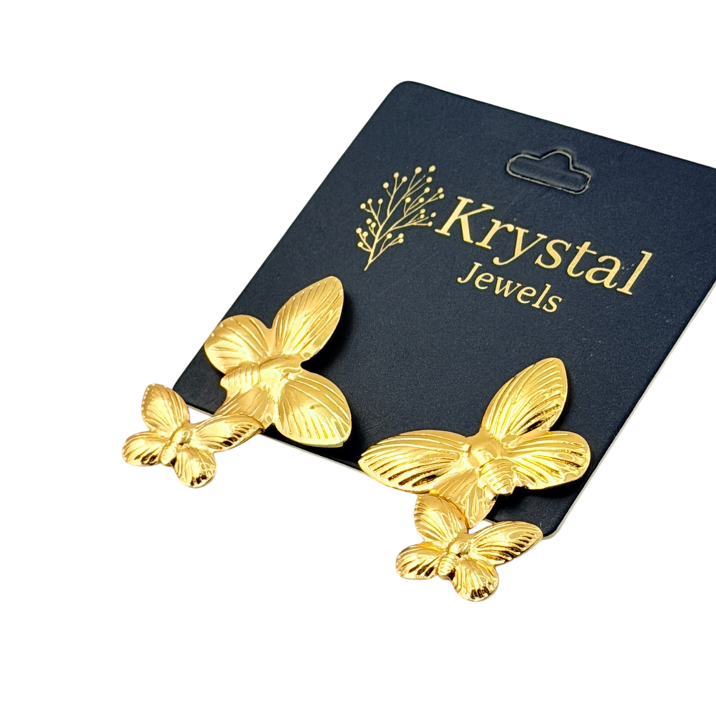 Butterfly Statement Earrings