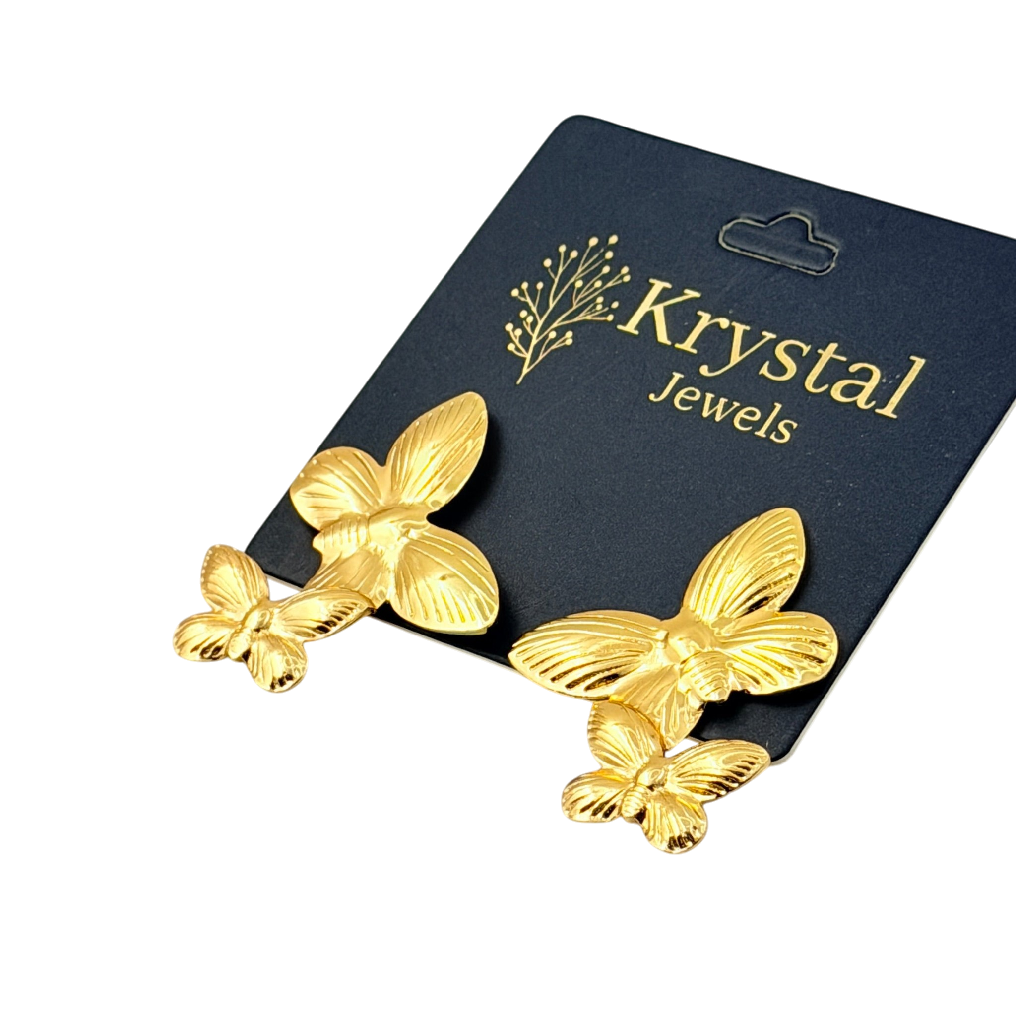 Butterfly Statement Earrings