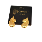 Sculpted Wave Earrings