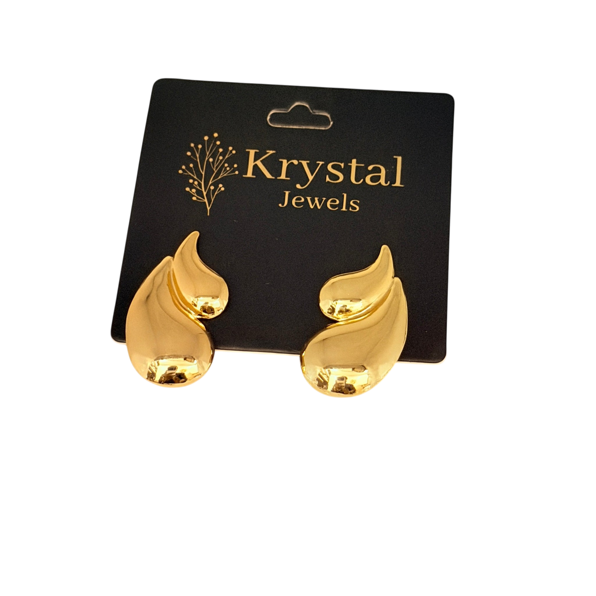 Sculpted Wave Earrings