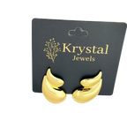 Sculpted Wave Earrings