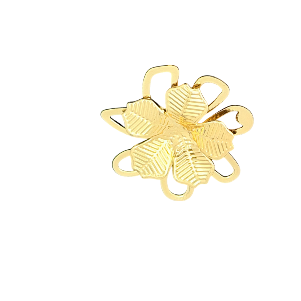 Floral Loop Earrings