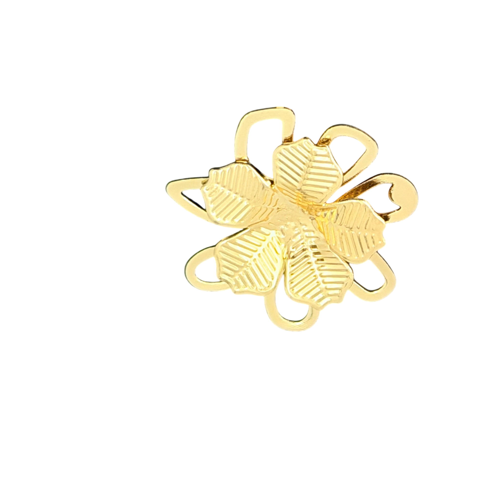 Floral Loop Earrings