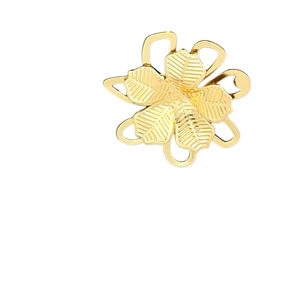 Floral Loop Earrings