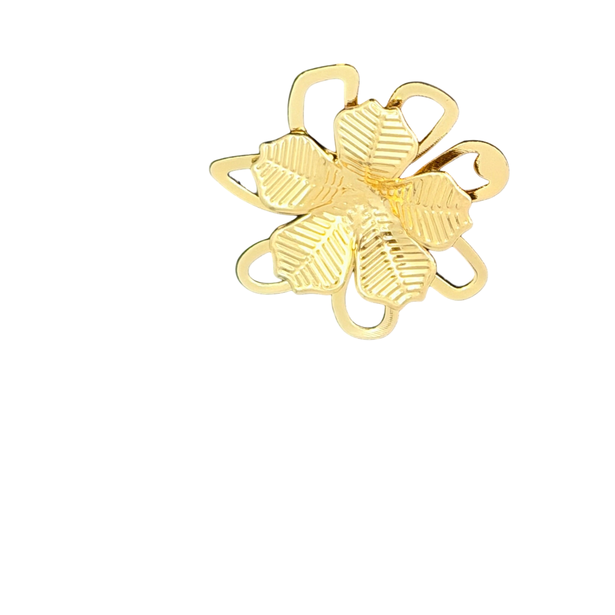 Floral Loop Earrings