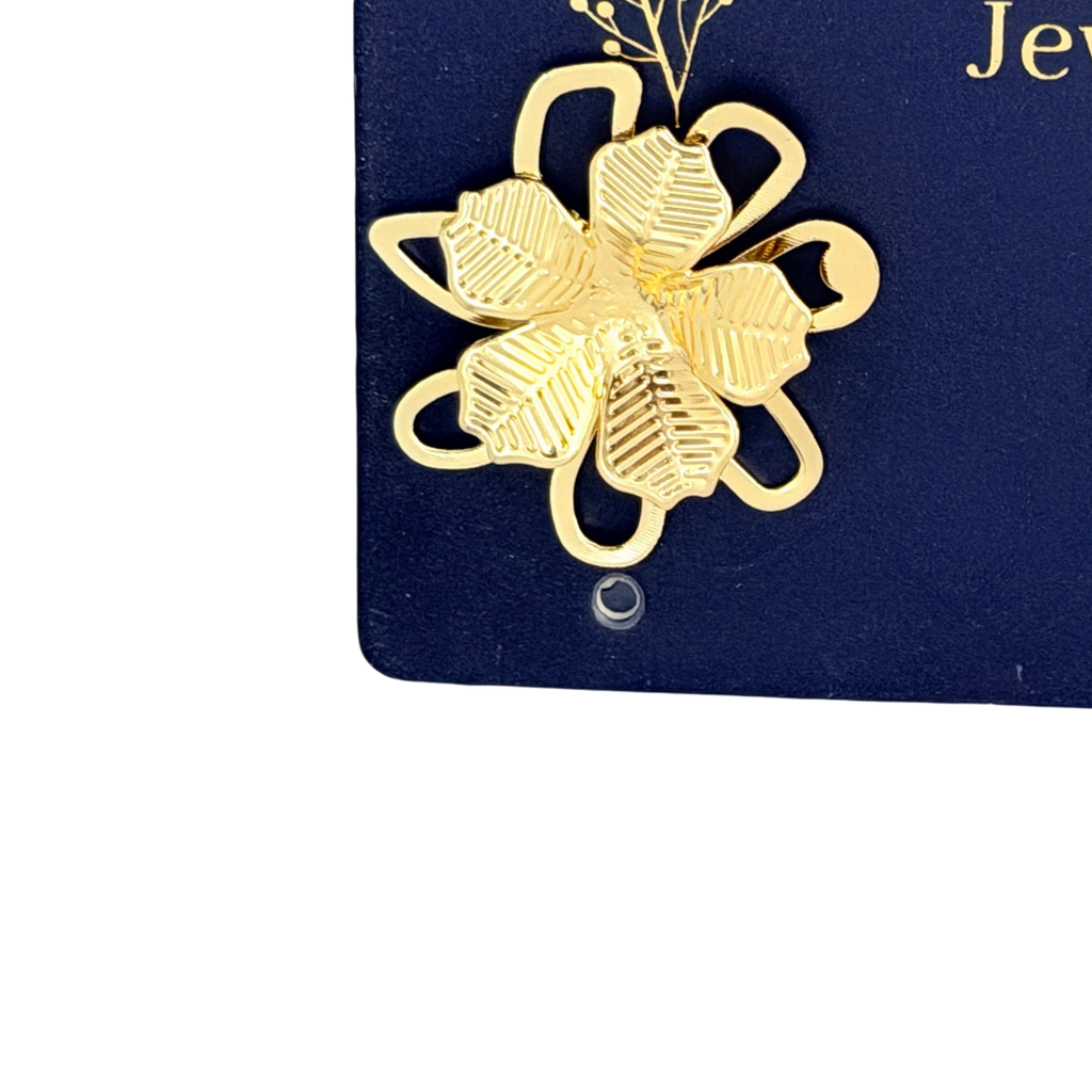 Floral Loop Earrings