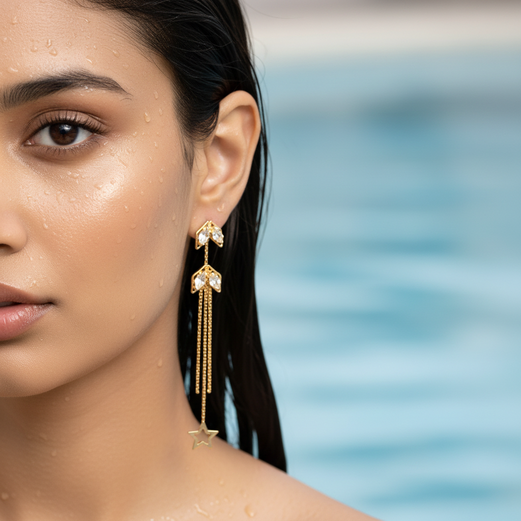 Celestial Drop Earrings