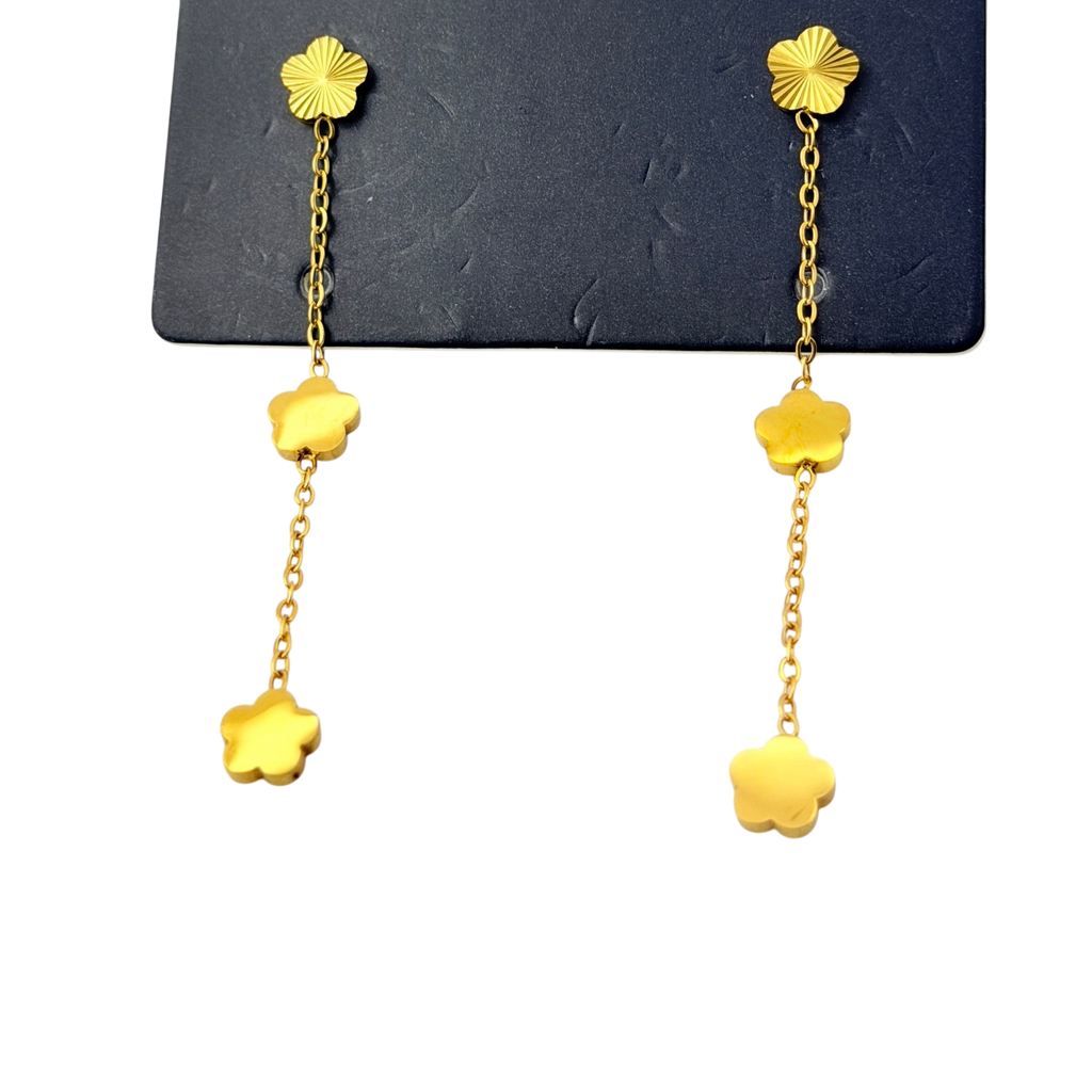 Floral Drop Earrings