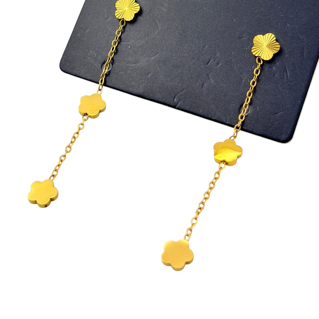 Floral Drop Earrings