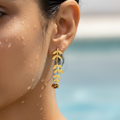Leaf Drop Earrings