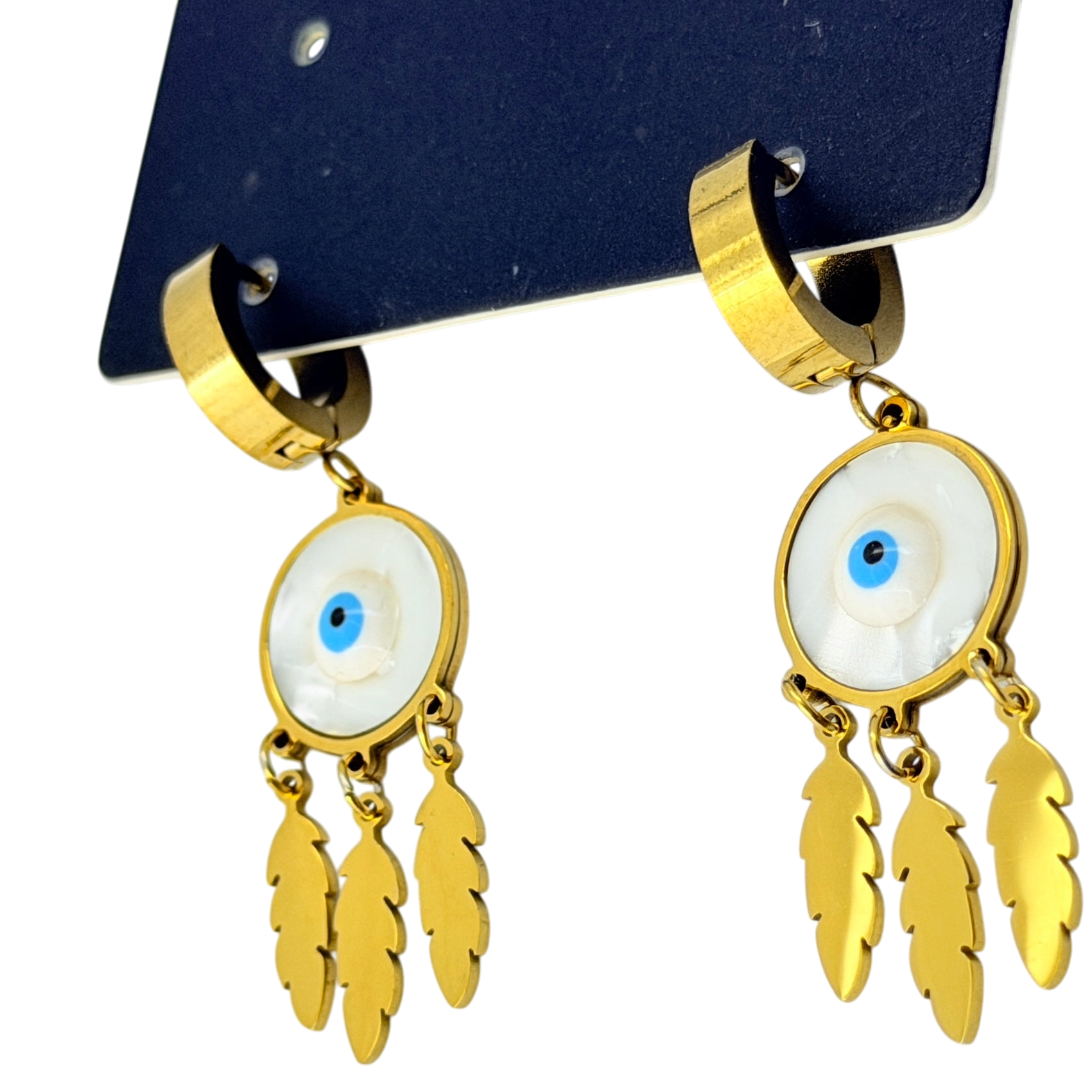 Evil Eye Drop Earrings