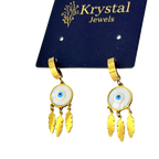 Evil Eye Drop Earrings
