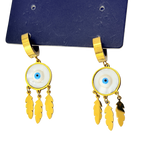 Evil Eye Drop Earrings