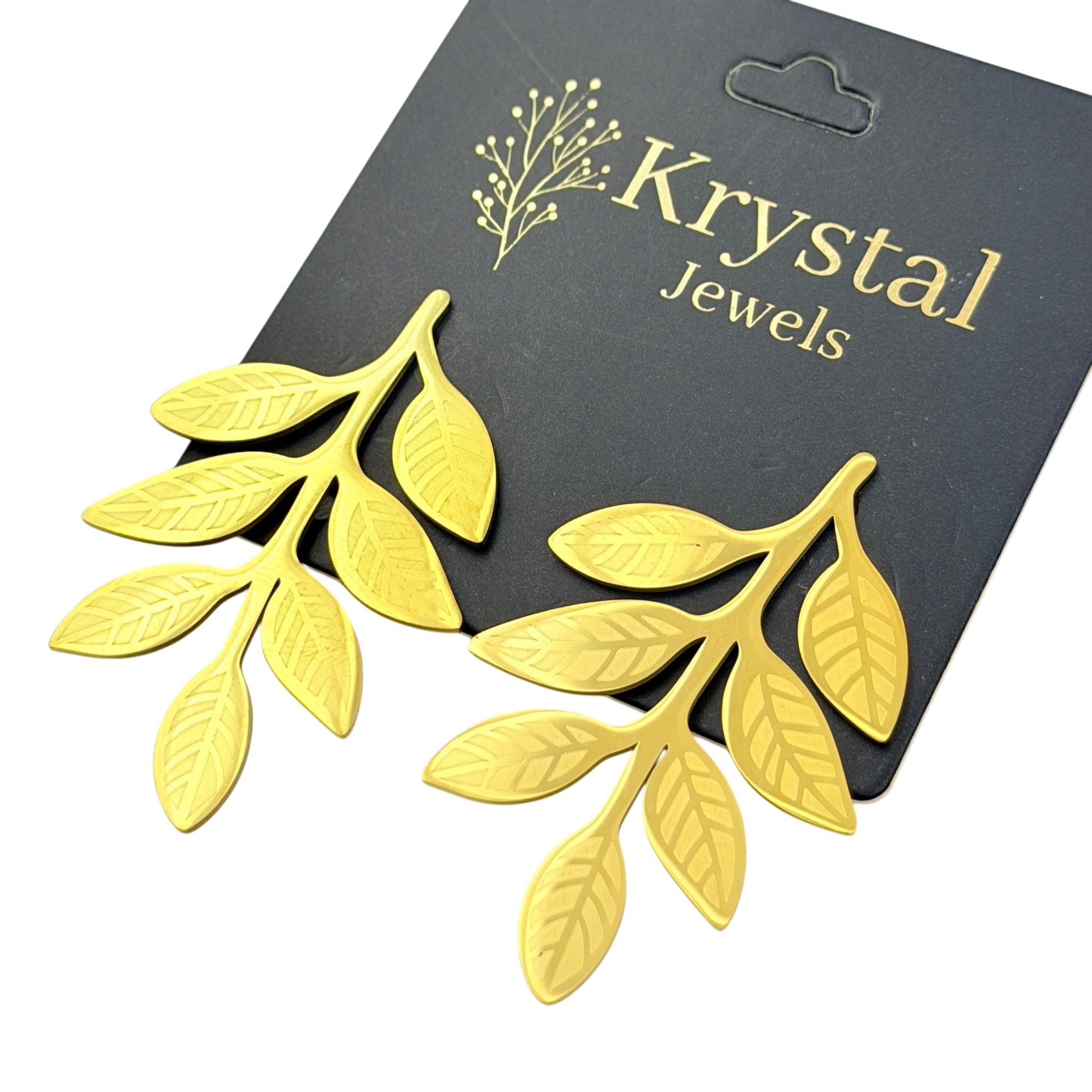 Botanical Leaf Earrings