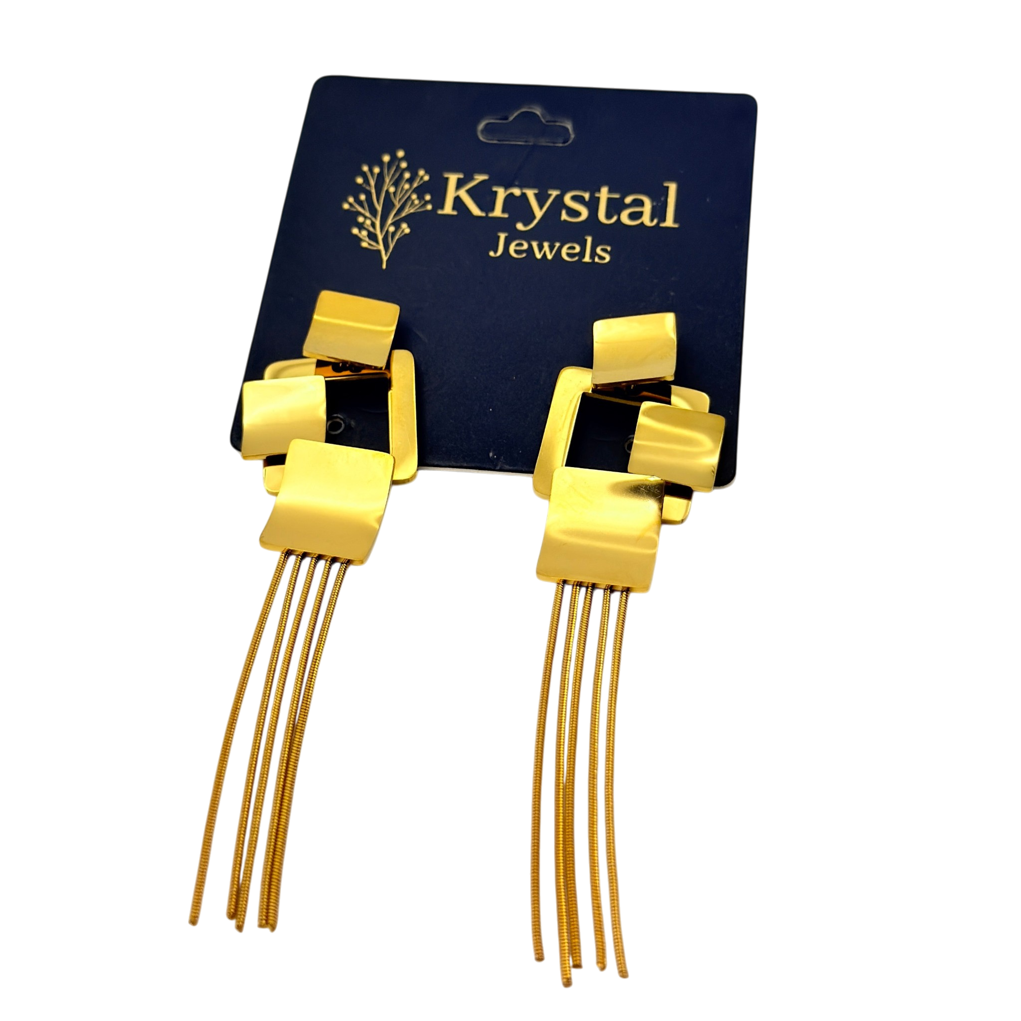 Layered Geometric Earrings