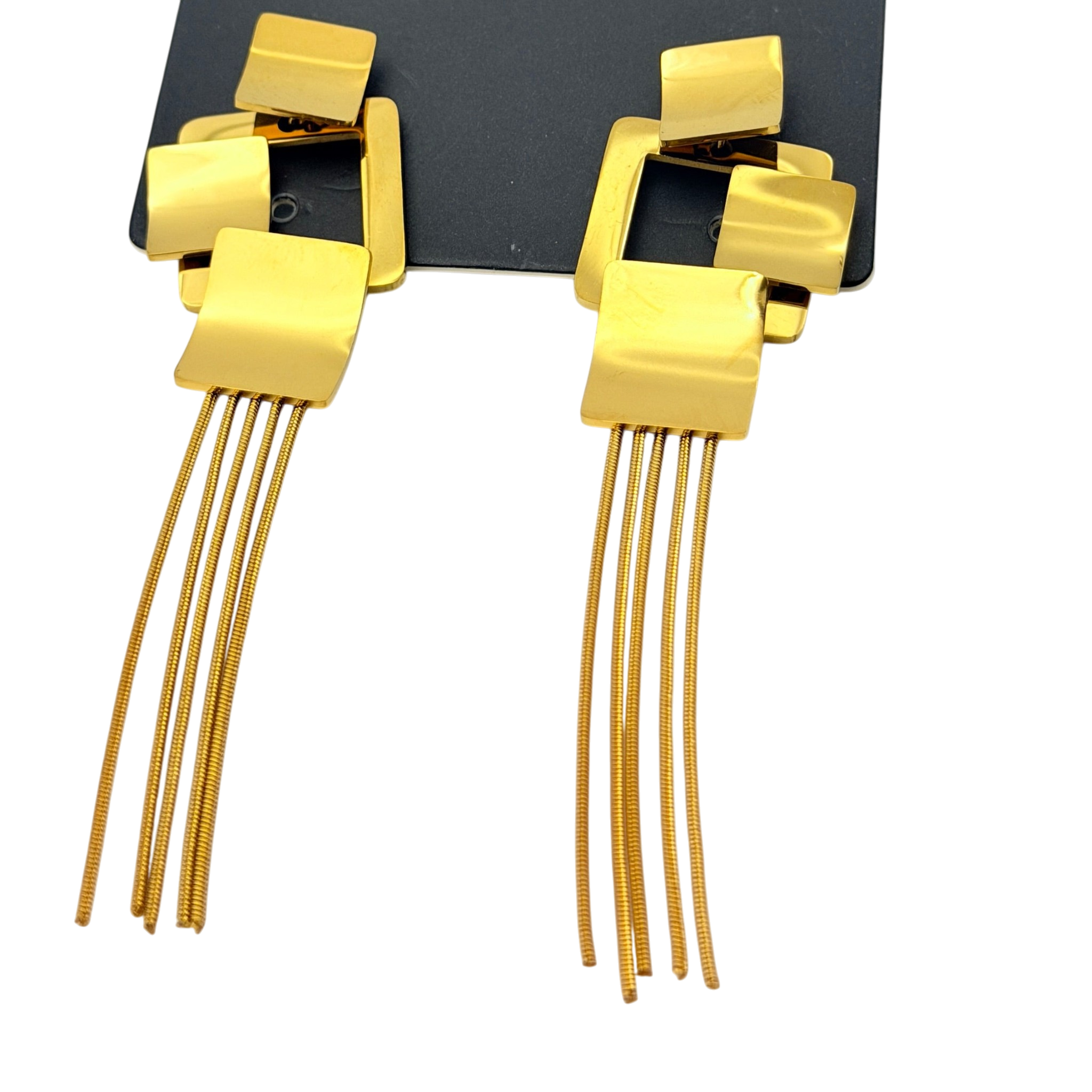 Layered Geometric Earrings