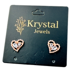 Blush Heart Earrings