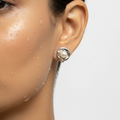 Pearl Glow Stud Earrings
