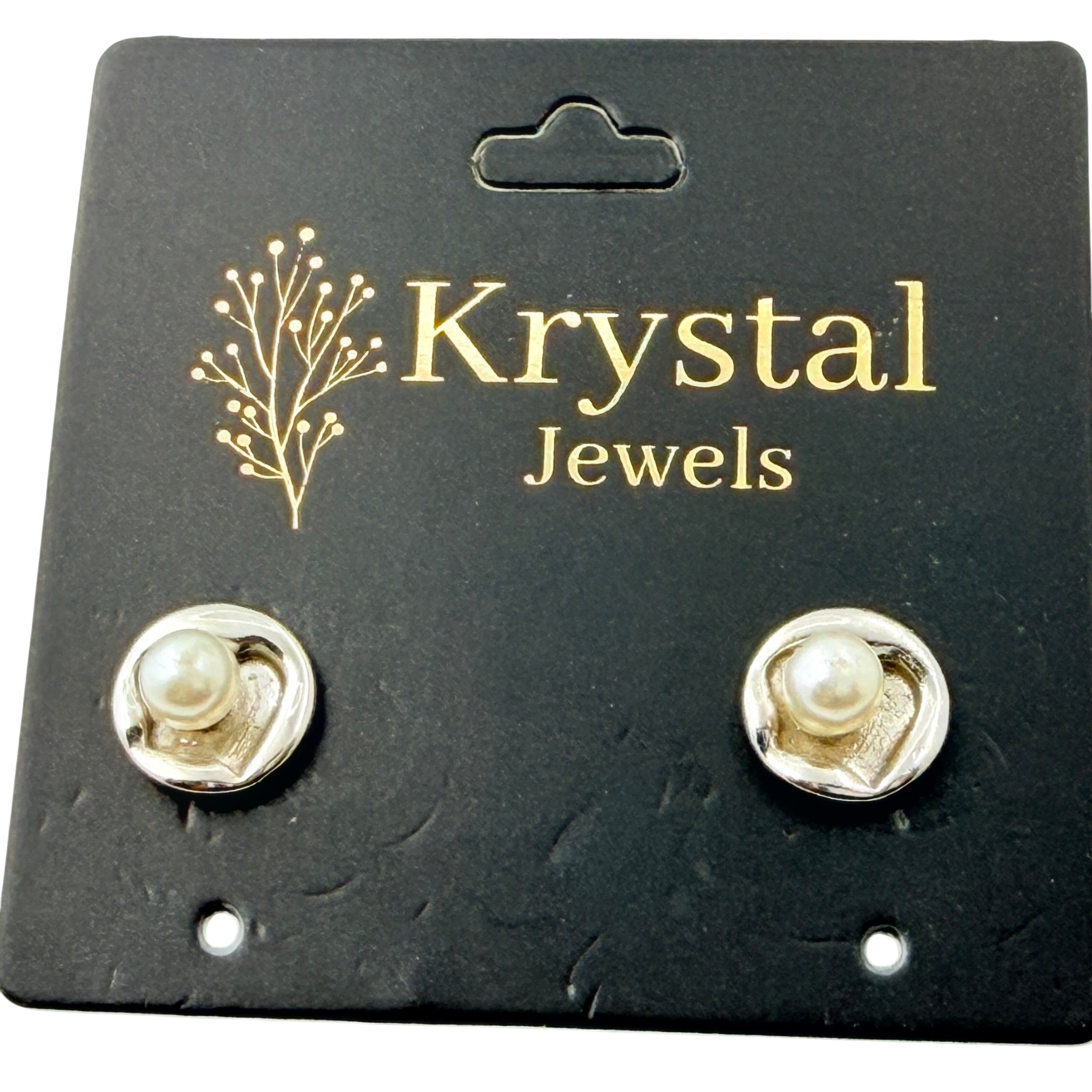 Pearl Glow Stud Earrings