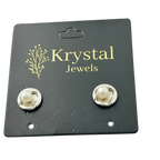 Pearl Glow Stud Earrings