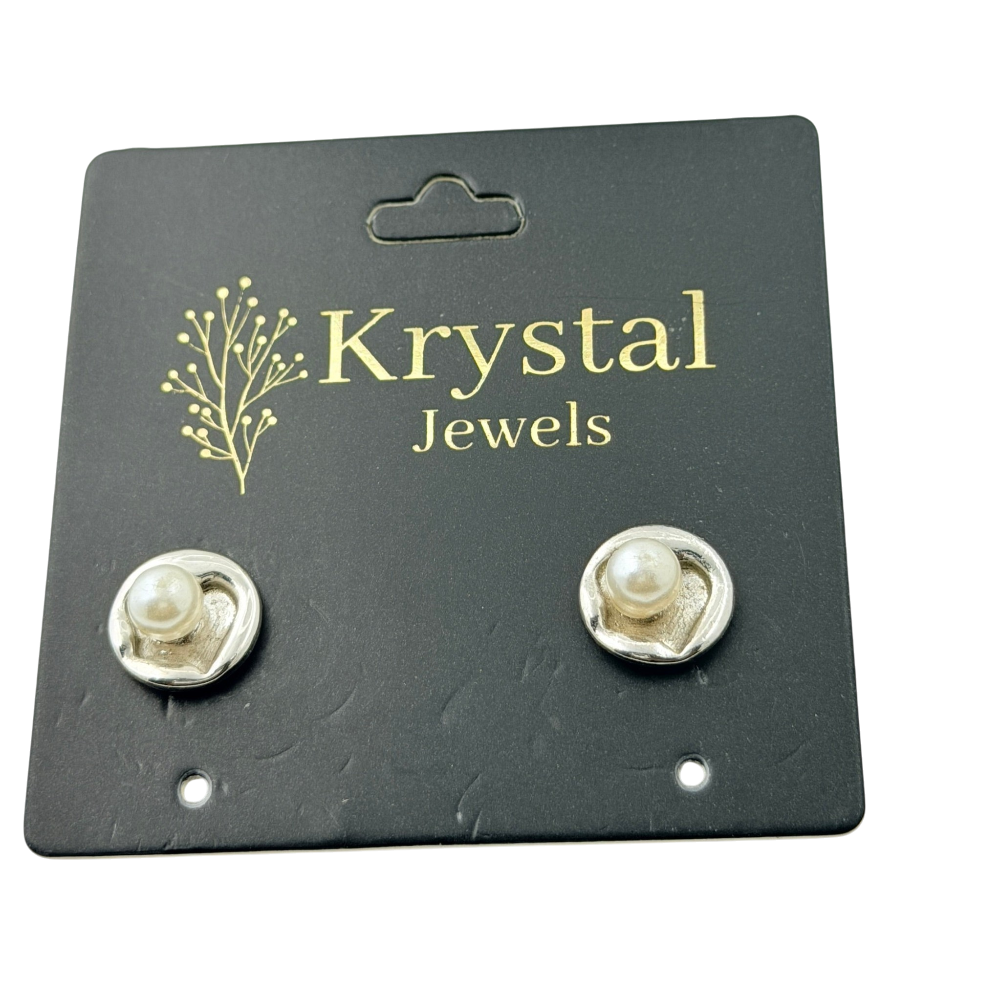 Pearl Glow Stud Earrings