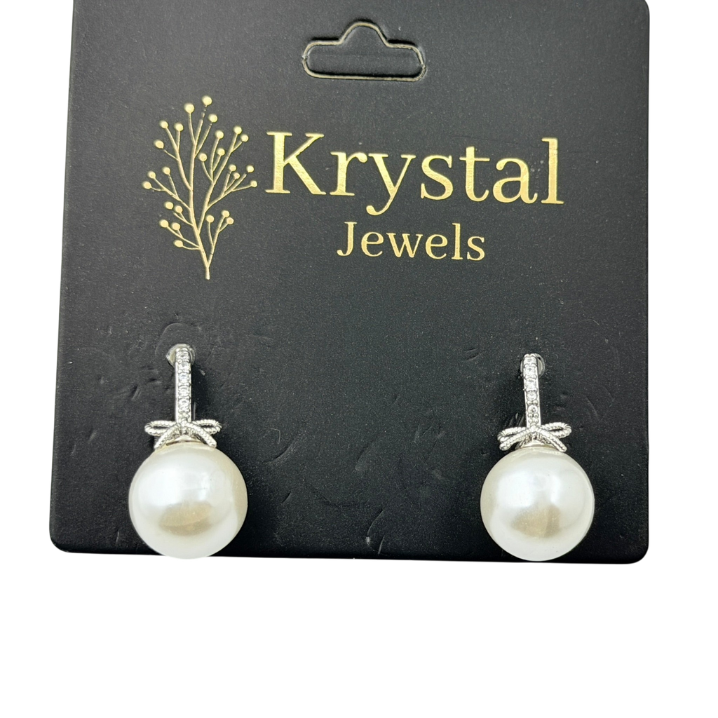 Classic Pearl Drop Earrings
