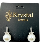 Classic Pearl Drop Earrings