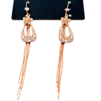 Floral Cascade Drop Earrings