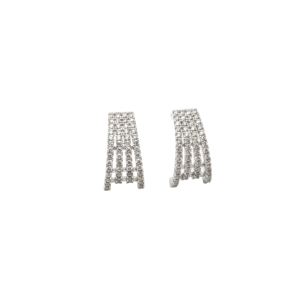 Multi-Layer Spark Hoop Earrings