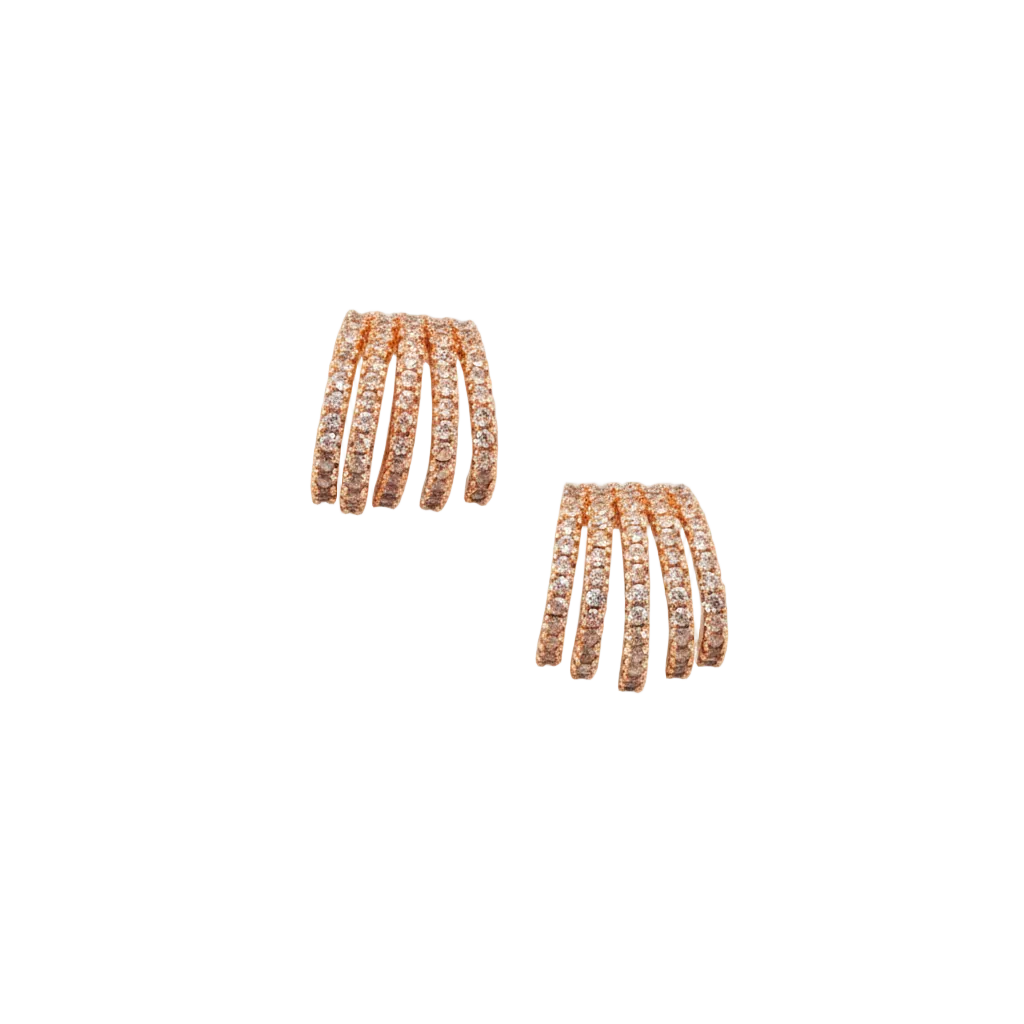 Multi-Layer Spark Stud Earrings
