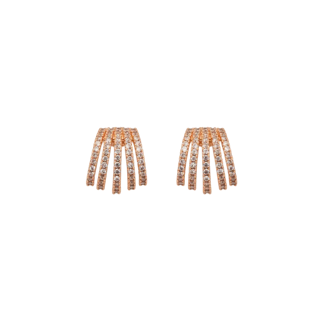 Multi-Layer Spark Stud Earrings