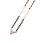 Triangle Solitaire Mangalsutra Necklace
