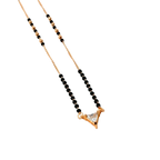 Triangle Solitaire Mangalsutra Necklace