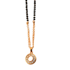 Halo Circle Mangalsutra Necklace