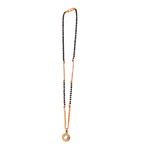 Halo Circle Mangalsutra Necklace