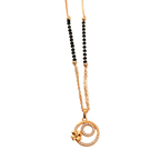 Floral Swirl Mangalsutra Necklace