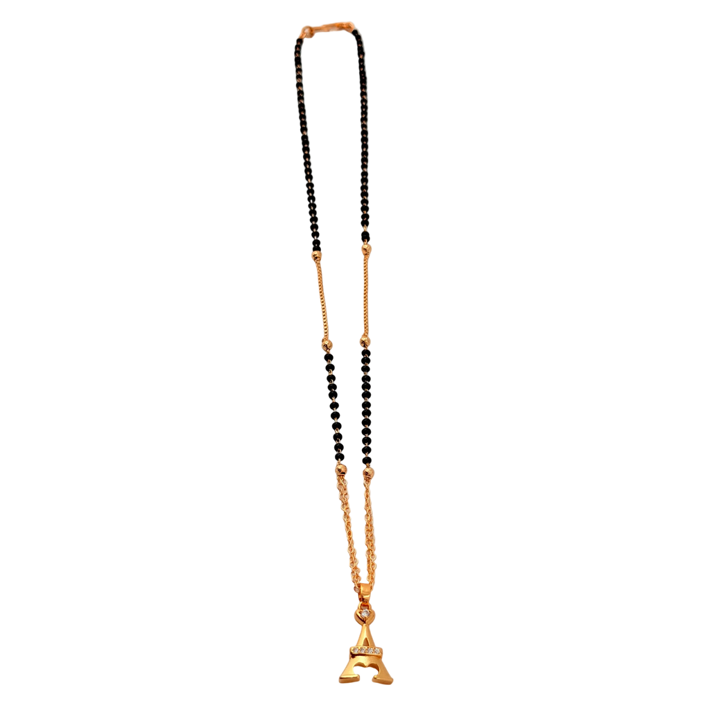 Eiffel Charm Mangalsutra Necklace
