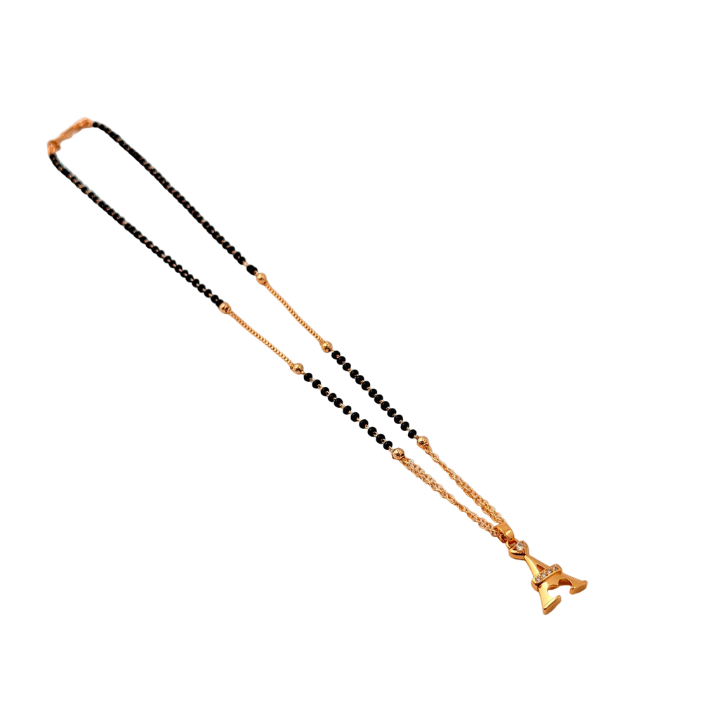 Eiffel Charm Mangalsutra Necklace
