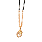 Floral Loop Mangalsutra Necklace
