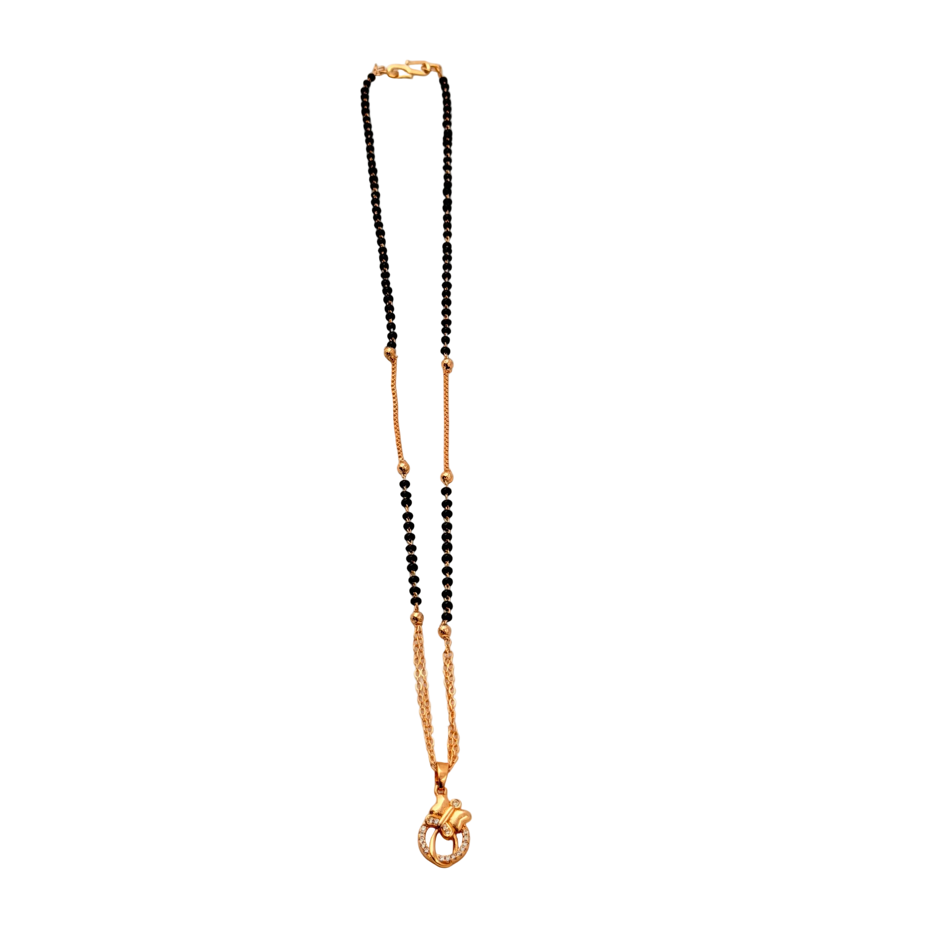 Floral Loop Mangalsutra Necklace