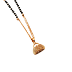 Heart Lock Mangalsutra Necklace