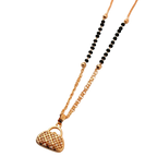 Heart Lock Mangalsutra Necklace