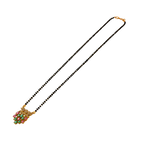 Floral Lattice Multicolor Mangalsutra Necklace