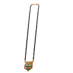 Floral Lattice Multicolor Mangalsutra Necklace