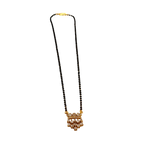 Champagne Crystal Crown Mangalsutra Necklace