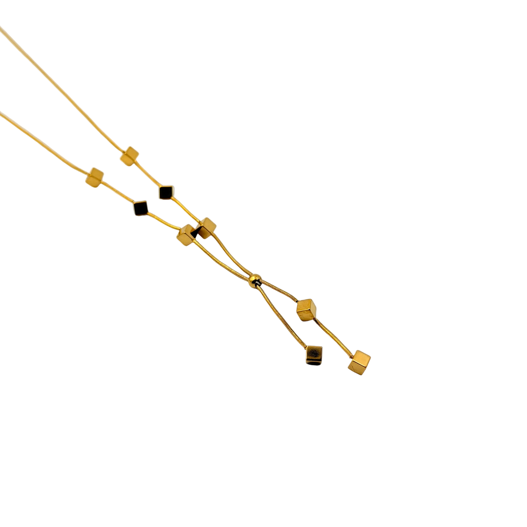 Geo Glide Adjustable Necklace