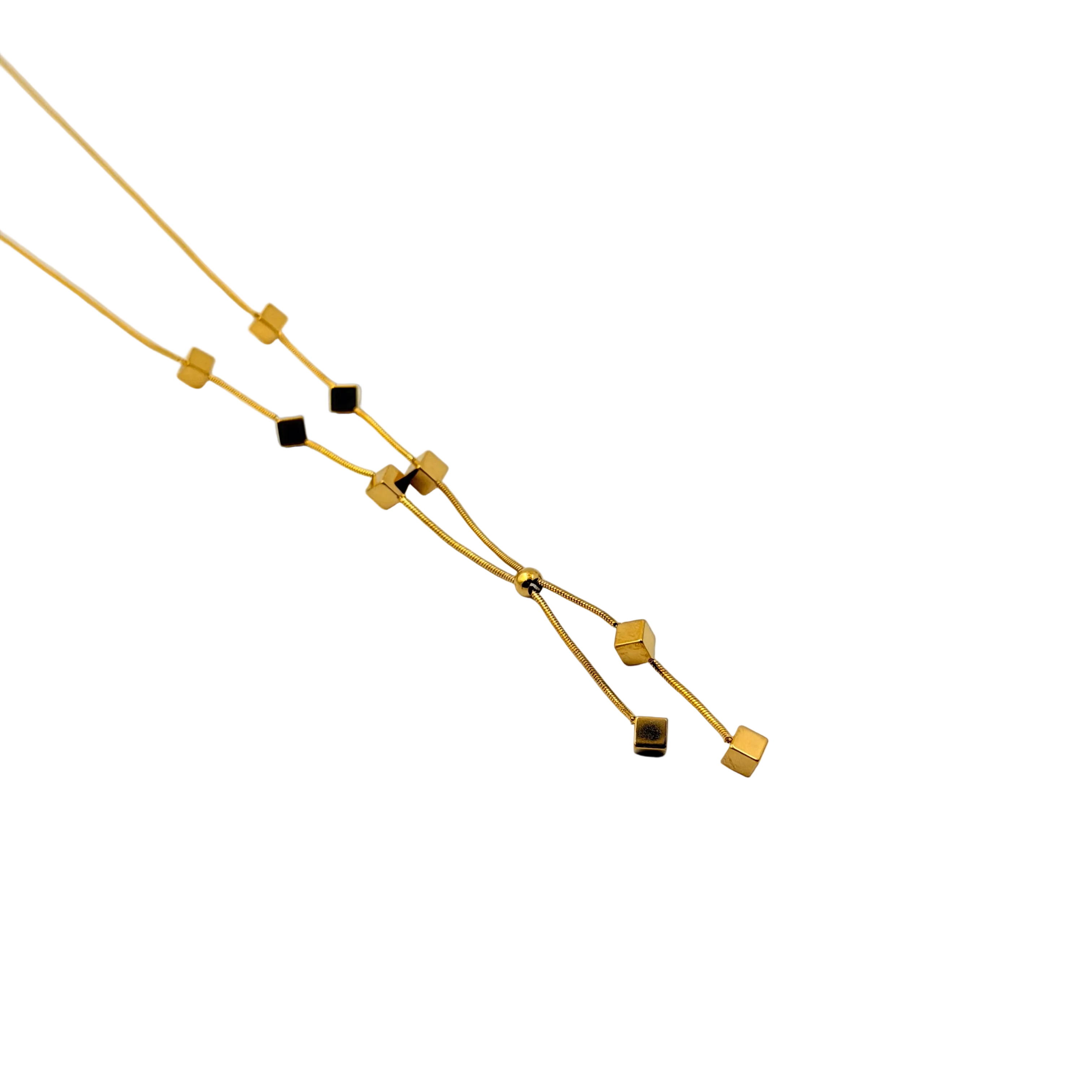 Geo Glide Adjustable Necklace