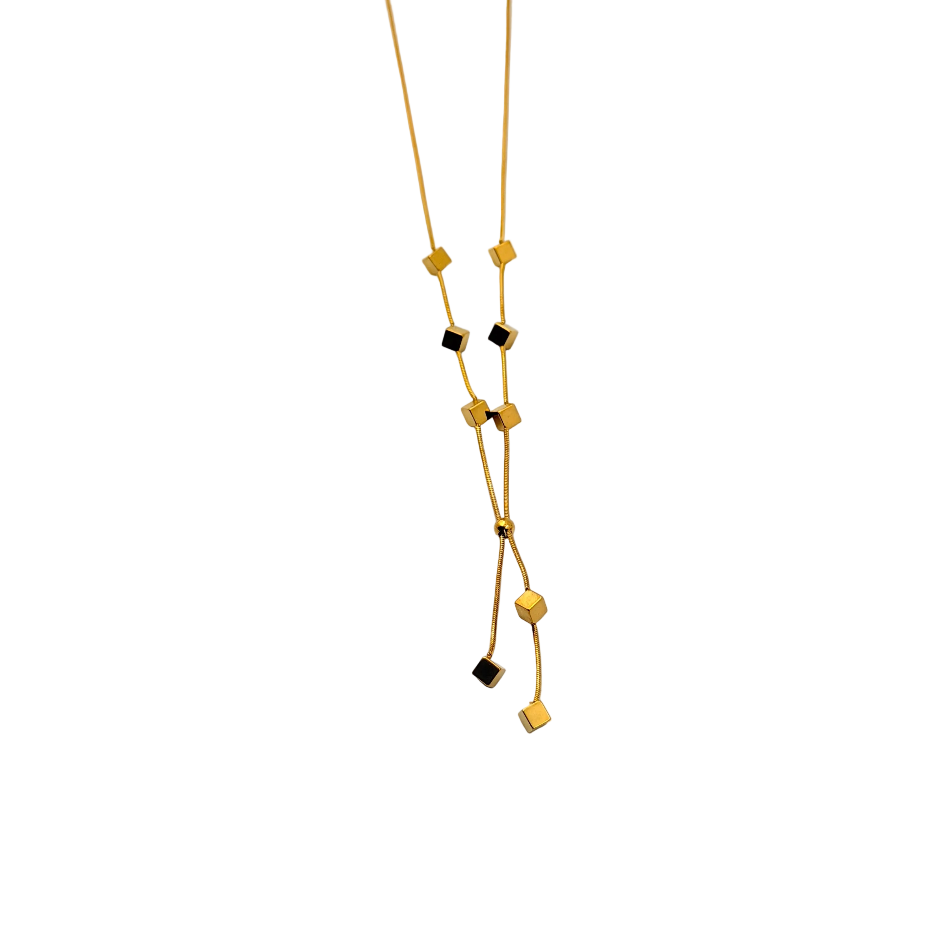Geo Glide Adjustable Necklace