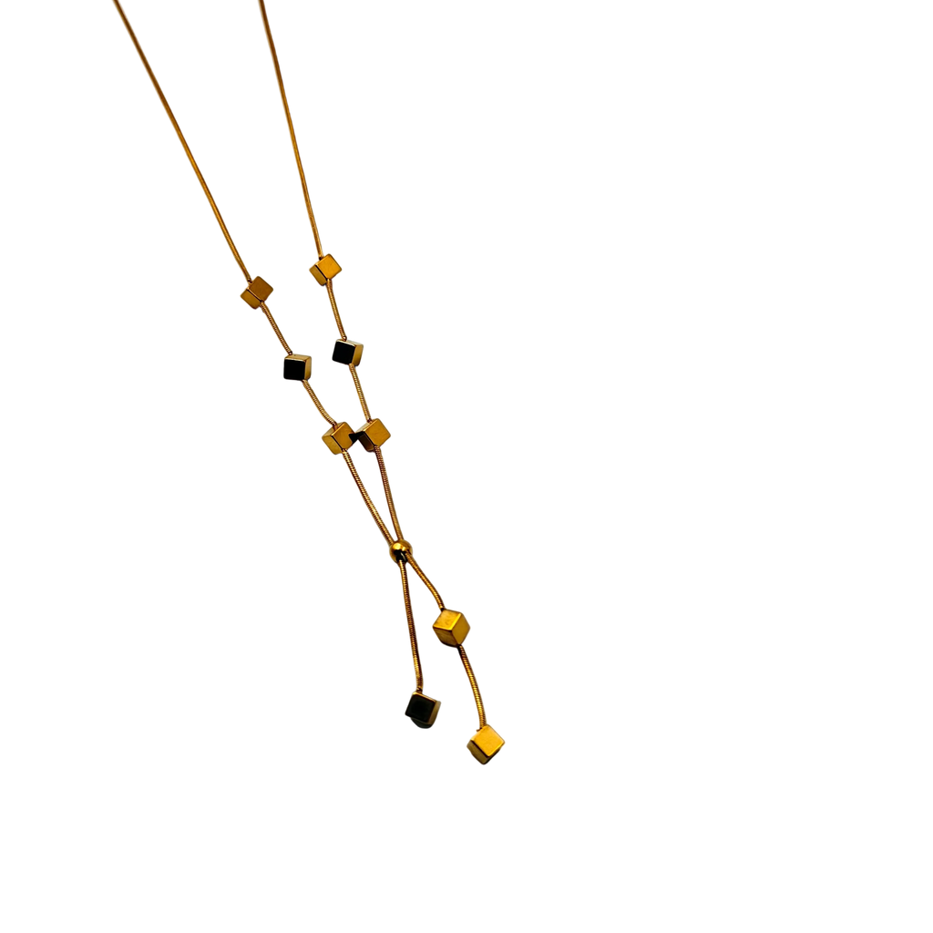 Geo Glide Adjustable Necklace