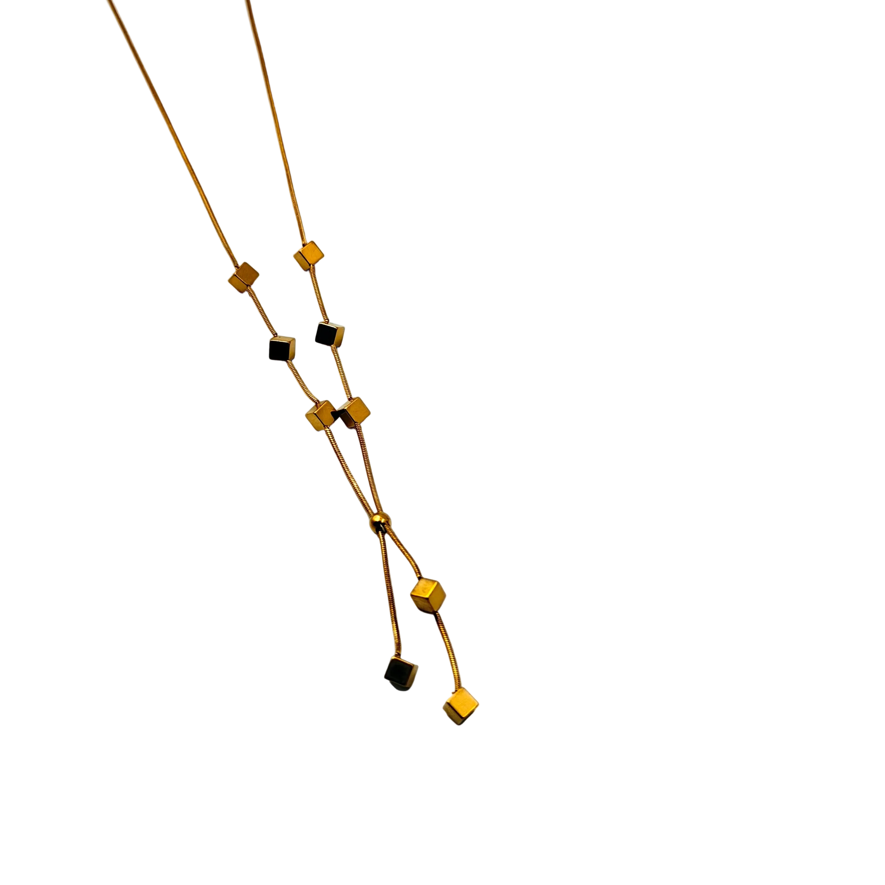 Geo Glide Adjustable Necklace